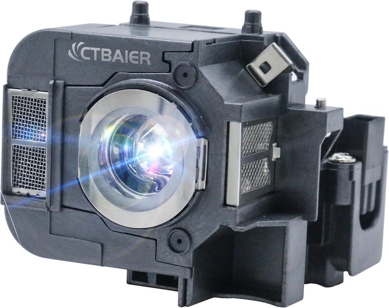 CTBAIER ELP50 for EPSON ELPLP50 powerLite Home Cinema EB-824 EB-825 EB-826W EB-84 EB-84e EB-85 H294B H295A H296A H297A H353A H353B H353C H354C V13H010L50 Replacement Projector Lamp Bulb - Image 1